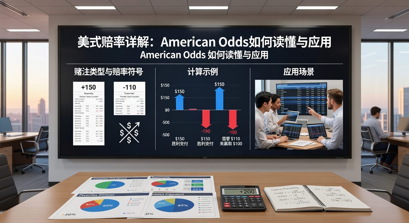 美式赔率 American Odds 深度解析：体育博彩玩家必懂的秘密