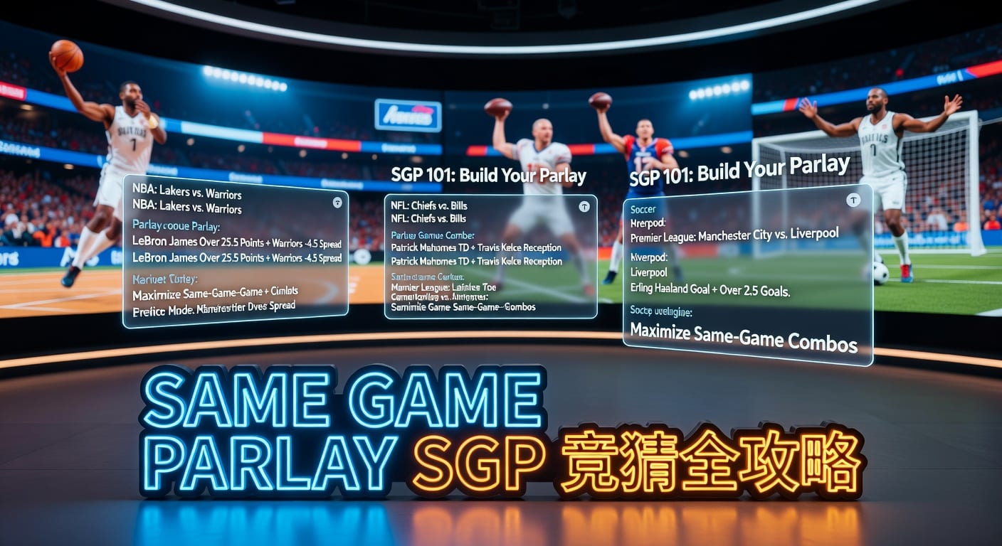 Same Game Parlay (SGP) 深度解析：体育爱好者的终极指南