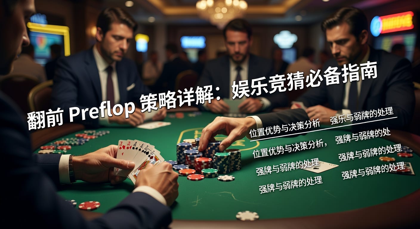 翻前 preflop：2026年世界杯投注前的起手决策解析