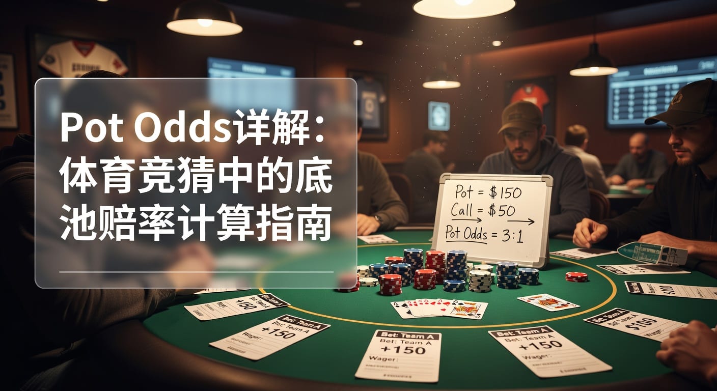 底池赔率 pot odds：体育竞猜下注判断与计算