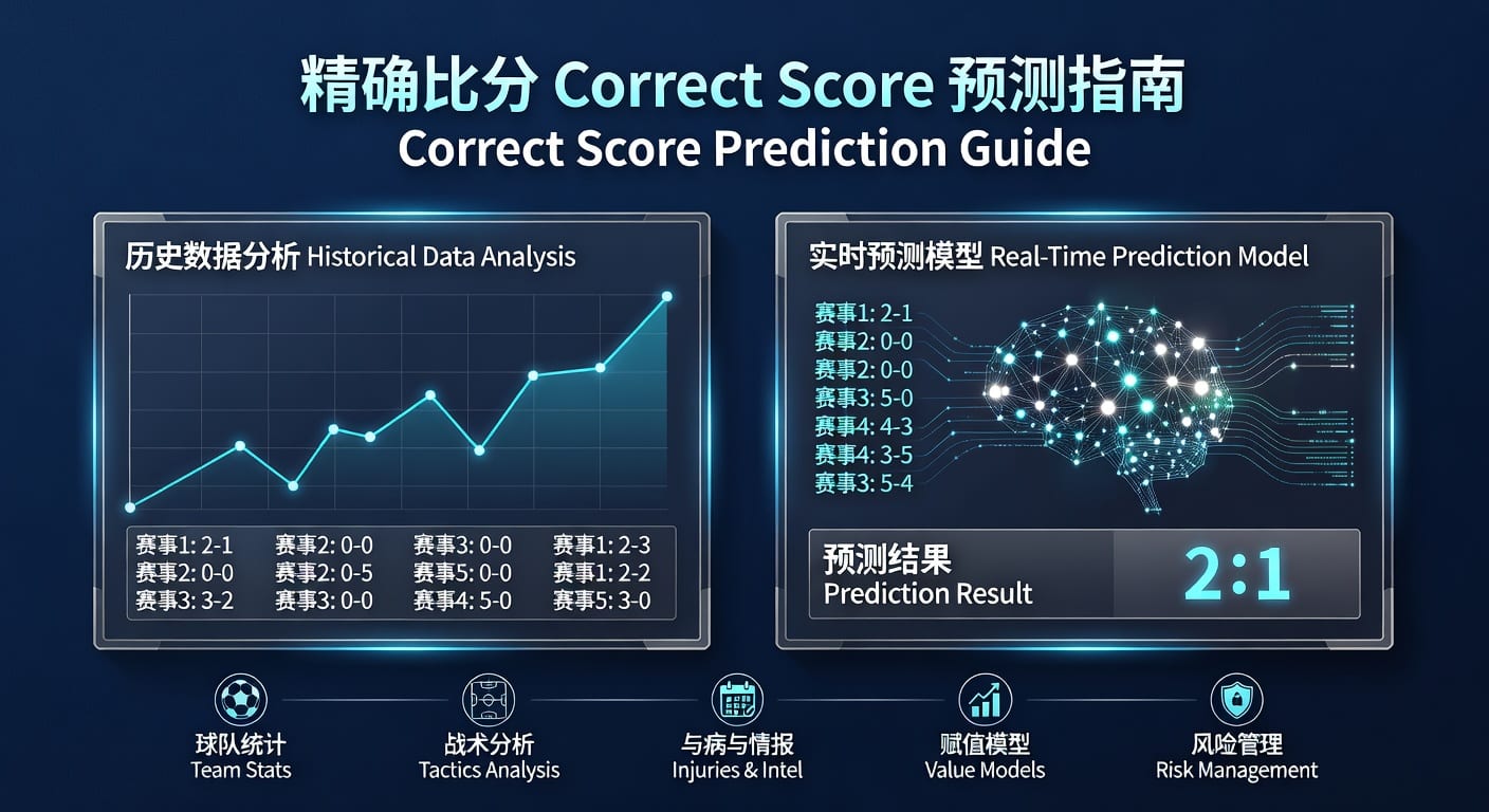 精确比分 correct score｜投注技巧与投注技巧思路解析