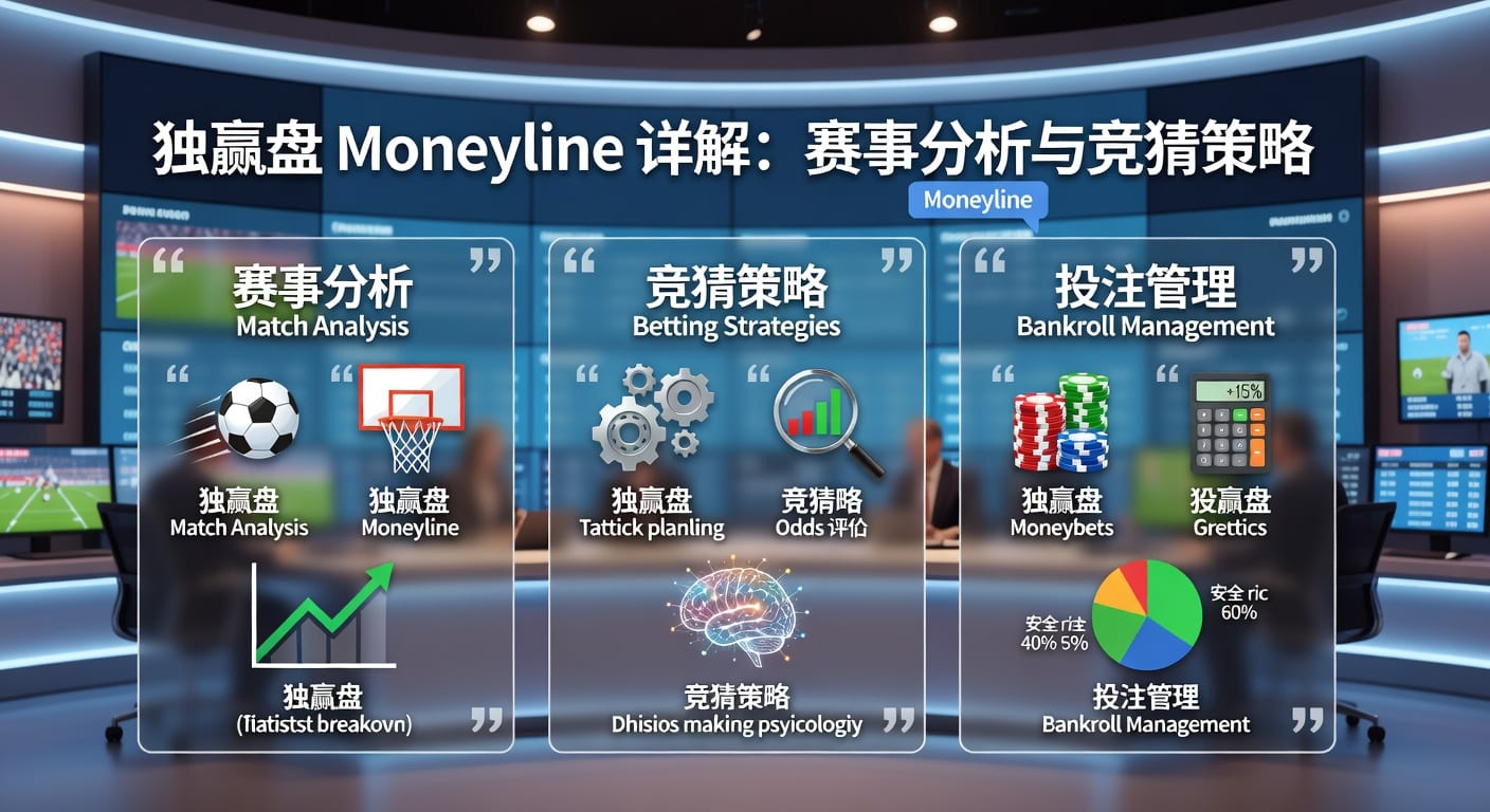 独赢盘 moneyline：投注技巧与实战判断解析